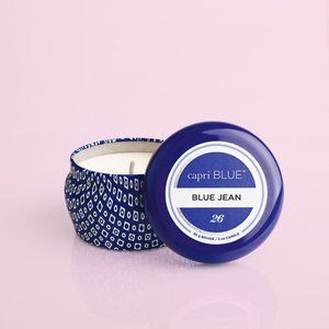 CAPRI BLUE BLUE JEAN SIGNATURE BLUE MINI TIN, 3 OZ